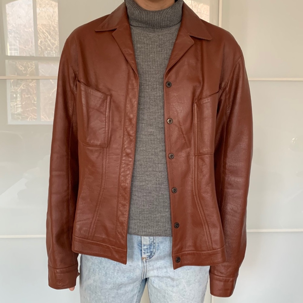 Vintage Mugler Leather Jacket